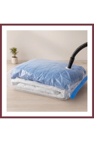 Storeşahin Vakuumlu Hurç 3'lü Set 2x55x90 Cm + 1x80x100 Cm - %75 Yer Tasarrufu Shn0720 Çok Renkli