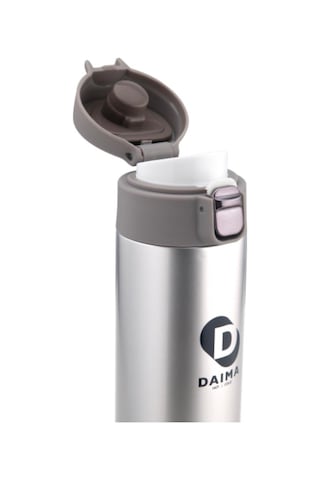 Daima Handy 520 Ml 12 Saat Sıcak 24 Soğuk Gümüş Termos Gümüş