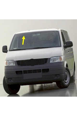 Vw Transporter T5 2004-10 Sağ Yolcu Taraf Güneşlik Gri 7h2857552b