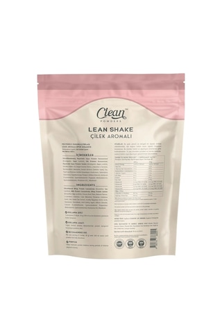 Clean Powders Lean Shake 600 Gr Çilek