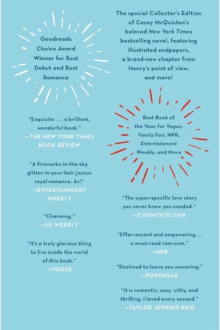 Red, White & Royal Blue: Collector's Edition: A Novel