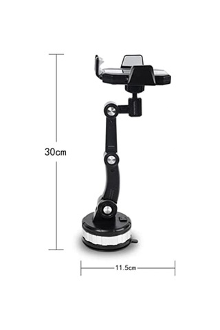 Durukar Jel Vantuzlu Cama Takılabilen Güçlü 360 Derece Dönebilen Ayarlanabilir Araç Içi Vantuzlu Te