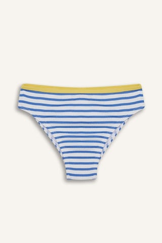 Defacto Kız Çocuk Çizgili Bikini Takımı E5131a825hsbe194 Mavi