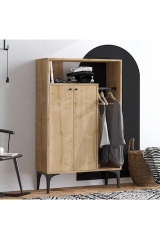 Decormet Bella Elbise Dolabı Dec0115 Çok Renkli