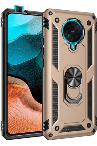 Xiaomi Redmi K30 Pro Kılıf Yüzüklü Zırh Tank Vega