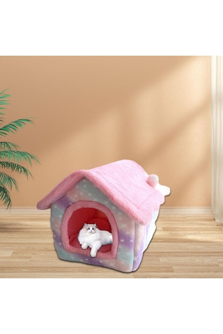 Suntek Kedi Evi Evcil Hayvan Yatağı Malzemeleri Kapalı S