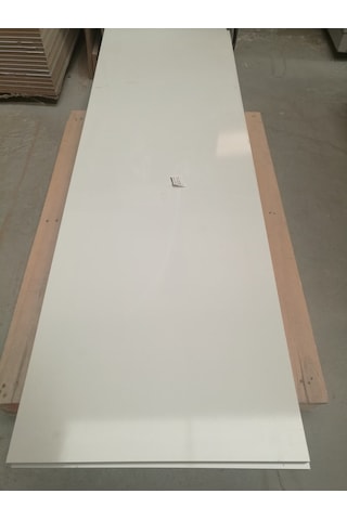 Mdf Levha 18 Mm Parlak Beyaz 1 Mm Kenar Bantlama