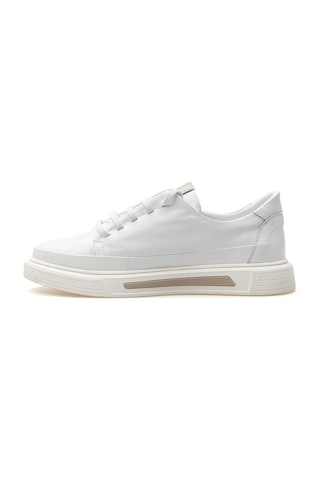 Mammamia Kadın Hakiki Deri Casual Sneaker Ayakkabı 25y D25ya-3525 Z Beyaz Beyaz