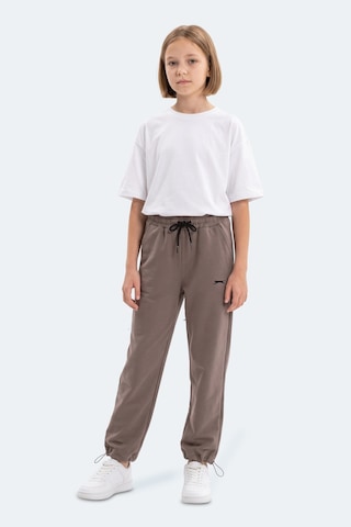 Slazenger Punto Unisex Çocuk Kahve Eşofman Altı Kahverengi