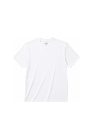 Ranud Erkek Regular Fit 2 Li Tişört,%100 Pamuk, Oeko-tex Yumuşak Fırçalı Süper Soft Kumaş Beyaz+ Buz Mavisi