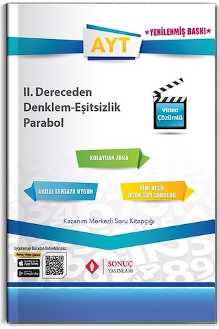 Ayt Iı. Dereceden Denk. Eşitsizlik Parabol Yenilenmiş Baskı Sonuç