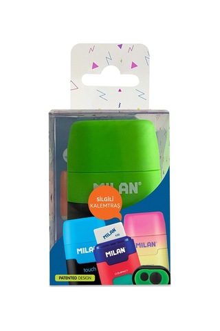 Mılan 4706116 Compact Touch Kalemtraş-silgi Blister