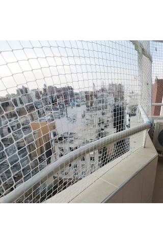 Nzl File Ambalaj Kuş Filesi - Kedi Filesi - Balkon Filesi - Kedi Ağı - 2 Cm Gözenekli - 1.5 Mm