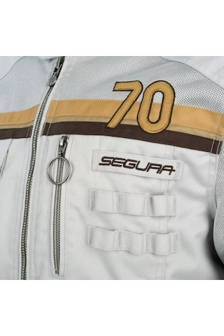 Segura Mojo Beyaz Motorcu Montu