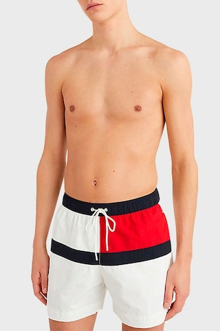 Tommy Hilfiger Erkek Mayo Short UM0UM02744 YBR BEYAZ Beyaz