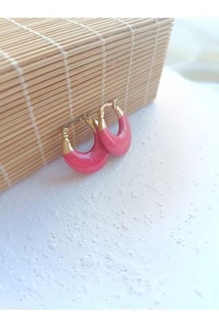 Pembe İnce Çelik Halka Açık Pembe