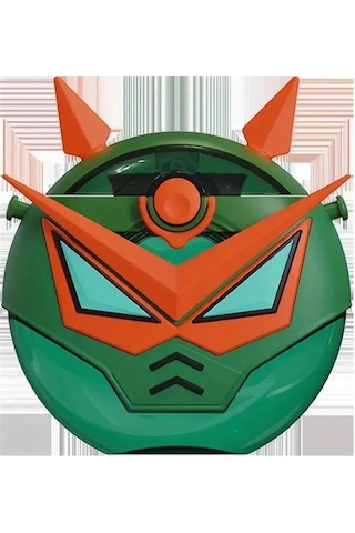 Vagon Coco Smile Özel Kutulu 630 Ml Pipetli Robot Temalı Tritan Su Matarası -boyun Askılı Yeşil