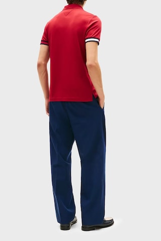 Tommy Hilfiger Erkek Polo Yaka T Shirt Mw0mw42743 Xıt Kırmızı Kirmizi