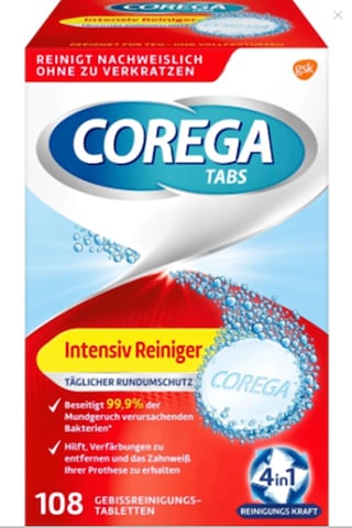 Corega Diş Protez Ağız Temizleme 108 Tablet