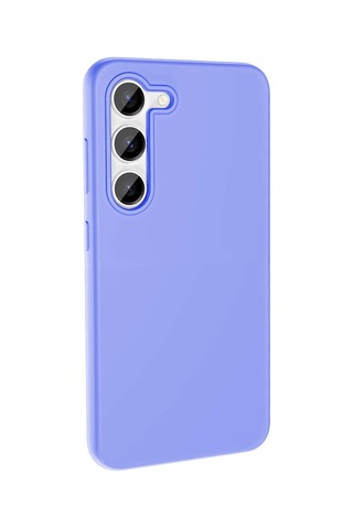 Samsung Galaxy Uyumlu S23 Kılıf M-safe Şarj Özellikli Sıvı Teknolojili Silinebilir Sert Zore Kivi Kapak - Kırmızı