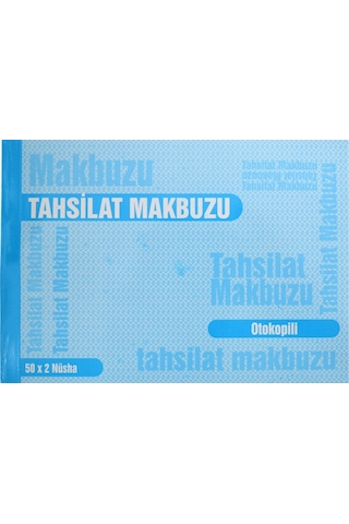 Gürmat Tahsilat Makbuzu Otokopili 14x19 cm 50x2 Nüsha Kod:25