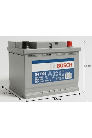 Bosch 12v 60 Ah Amper Efb Start&stop Akü