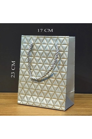 Freedom Store Küçük Boy Gri Karton Çanta