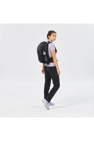 Quechua Outdoor Sırt Çantası - 20 L - Siyah - Mh100 Gri
