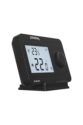 General HT250 SET Kablosuz Oda Termostatı Siyah