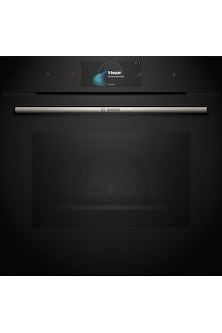 Bosch Black Deluxe HSG7584B1 Buharlı 4D Hot Air 3D Fry - POP6C6P31O - DWK66PJ60T 3 Lü Ankastre Set 615