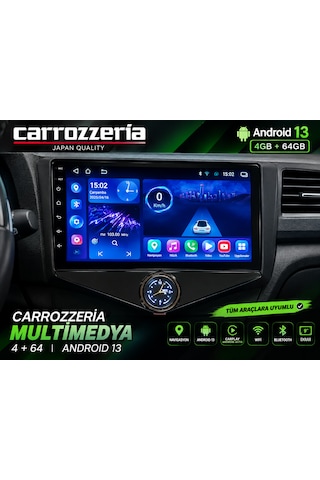 Carrozzerıa 9 Androıd Multimedya Android 13 4 Gb Ram 64 Gb Hafıza 9"