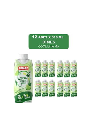 Dimes Cool Lime Mix 310 Ml X 12 Adet