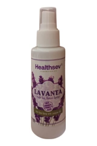 Healthsev Lavanta Yağlı Bit Kovucu Saç Bakım Spreyi 100 ML
