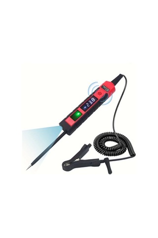 Xuweiwei Ns 870 4 36v Dc Otomotiv Devre Test Cihazi Lcd Dijital Voltmetre Polarite Gostergeli Aydinlatmali 141 7 Yayli Tel Asiri Voltaj Bip