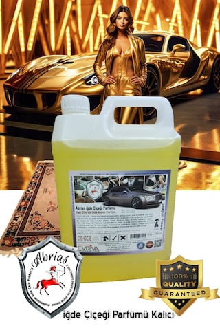 Abrias Halı Oda Ve Araba İğde Çiçeği Kokusu Ve Parfümü 5lt