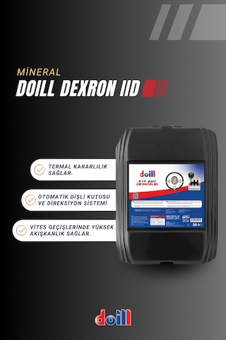 Doill ATF 220 Dexron II-D 2-D Direksiyon - Otomatik Şanzıman Yağı 20 L