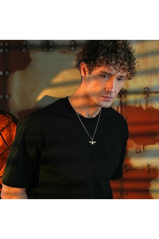 İpek Silver 925 Ayar Gümüş Ahura Mazda Unısex Kolye Gümüş