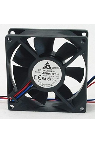 Delta Afb0812sh-f00 ,80x25mm 12vdc 47-cfm 3-kablo Fan