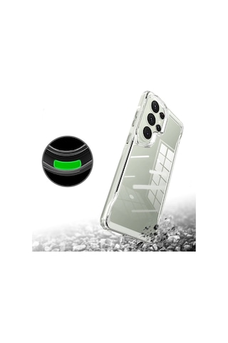 Samsung Uyumlu Galaxy S26 Ultra Kılıf Redclick T-max Kapak Şeffaf