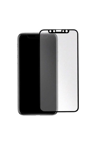Apple Uyumlu iPhone 12 Pro Max Davin Mat Seramik Ekran Koruyucu Siyah