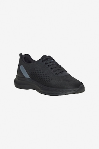 AC&Co / Altınyıldız Classics Erkek Sıyah Rahat Taban Spor Sneaker Ayakkabı Siyah