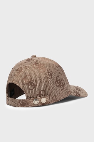 Guess Jacquard Desenli Şapka Aw5625pol01 Kadın Şapka Aw5625 Pol01 Ltl Kahve