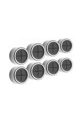 Youmex 8 Adet Abs Duvar Tipi Mutfak Banyo Havlu Tutucu, Yumuşak Silikon Pençeli, Çarpma Engellli, Kolay Kurulum Yapıştırmalı/delikli Diğer