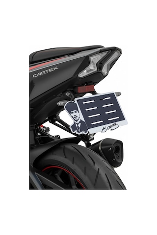 Atatürk Siluet İmza Motor Plakalık Plaka Çerçevesi 1 Adet Esnek Plakalık Motor Plakalık Pleksi Atatürk İmzalı Pleksi Plakalık Lazer Kesim Plaka Çerç