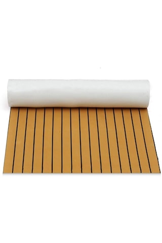 Suni Teak Zemin Kaplama Decking Sheet 120x240 Cm Altın