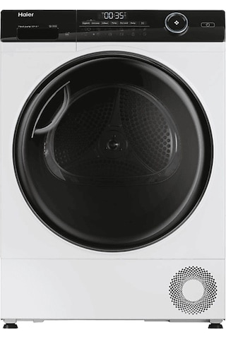 Haier HD100-A2959E-TR 10 KG Wi-Fi + Bluetooth Bağlantılı Isı Pompalı Kurutma Makinesi