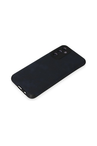 Uray Store Samsung Galaxy Uyumlu M14 5g Kılıf Loop Deri Silikon - Lacivert