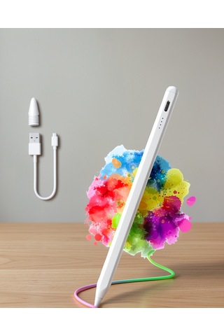Tablet Kalemi Apple iOS Android Windows Uyumlu Yedek Uçlu Universal 0