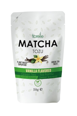 Fibrelle Matcha Vanilya Aromalı 50g
