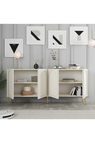 Variant Lyon Konsol - Krem / Altın